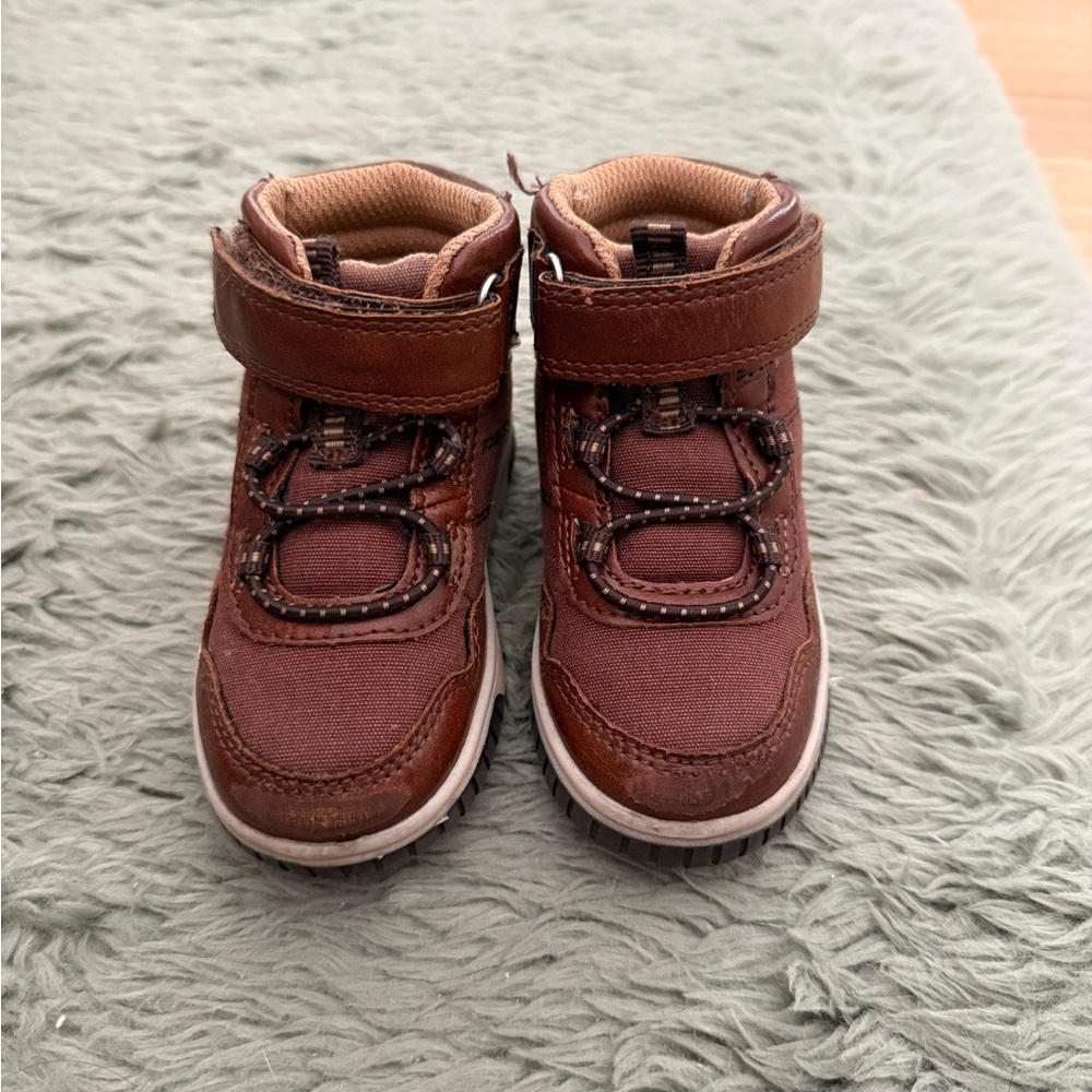 Stride Rite 360 Porter Brown Toddler Boots